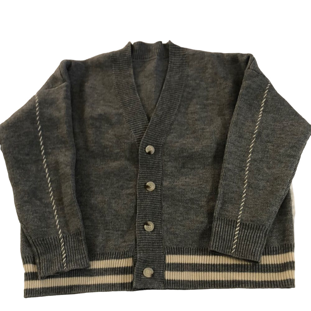 M.P. Studios SZ Large Oversized Gray Cardigan NWOT Pit to Pit  approx 29" NWOT